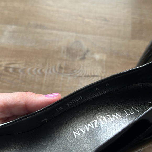Stuart weitzman black heels 👠size 7 - Picture 11 of 11